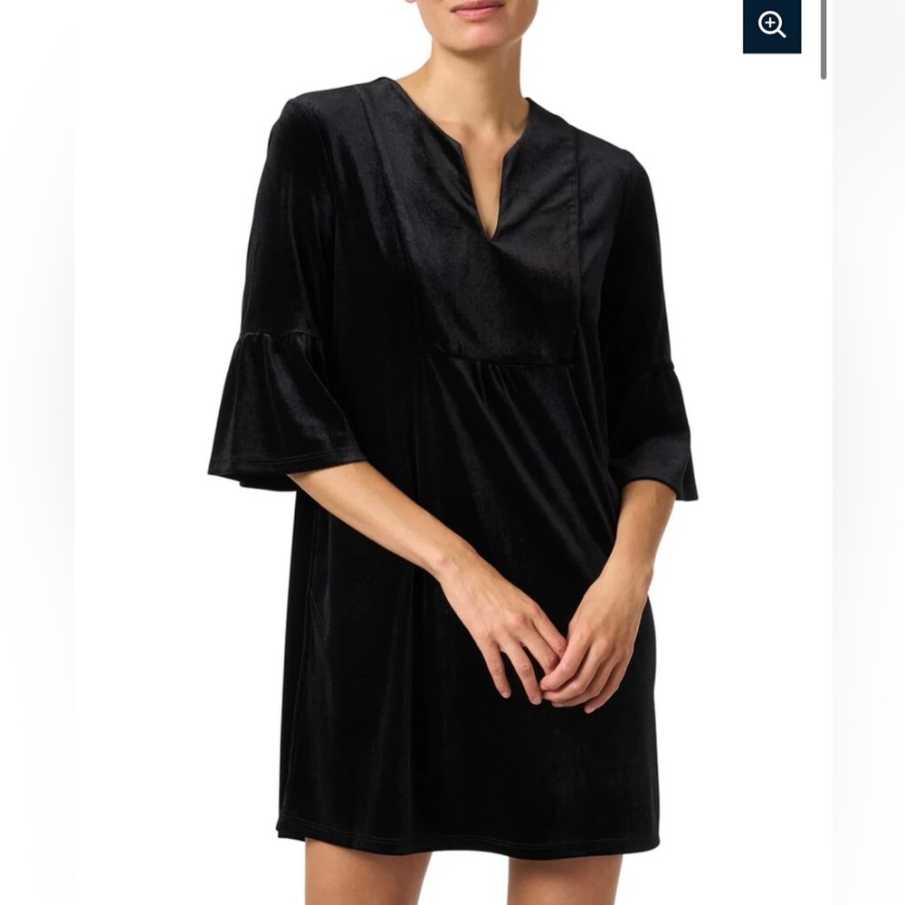 Jude Connally Velvet Kerry Mini Dress